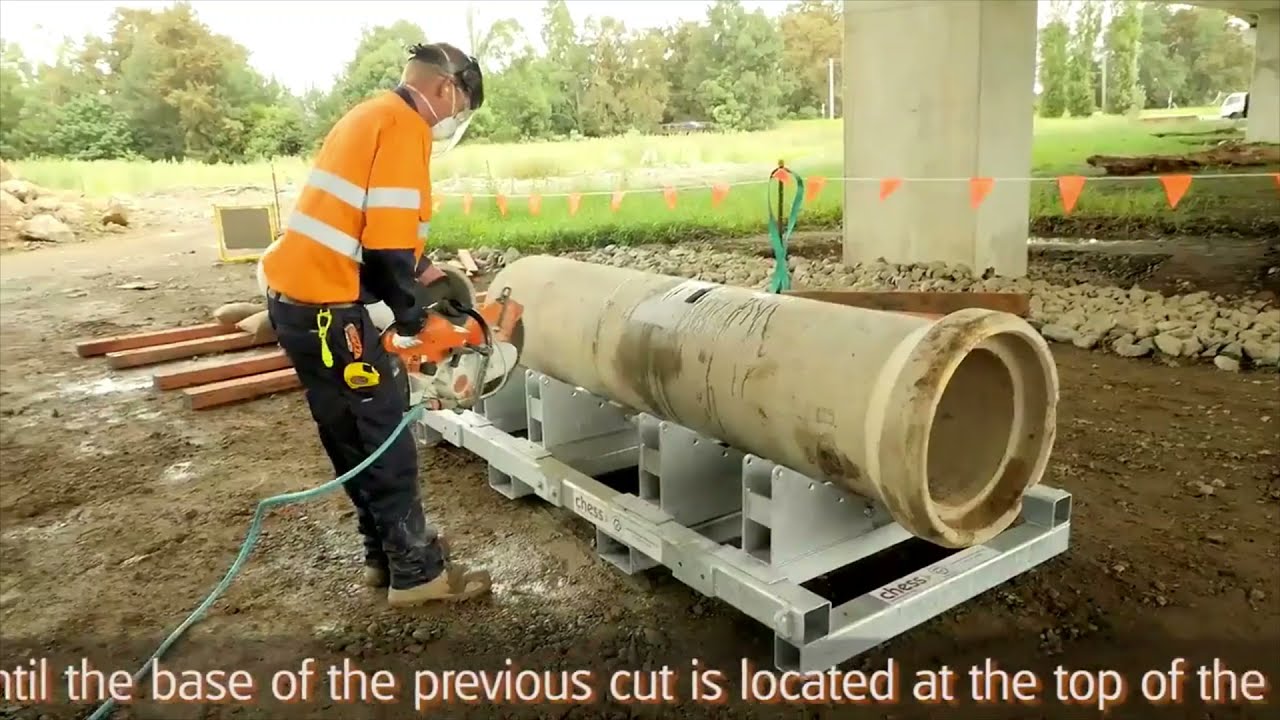 Pipe Cutting Cradle