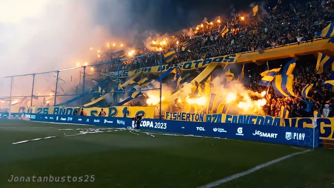 Recibimiento Rosario Central vs Huracán / Estadío Gigante de arroyito #2023