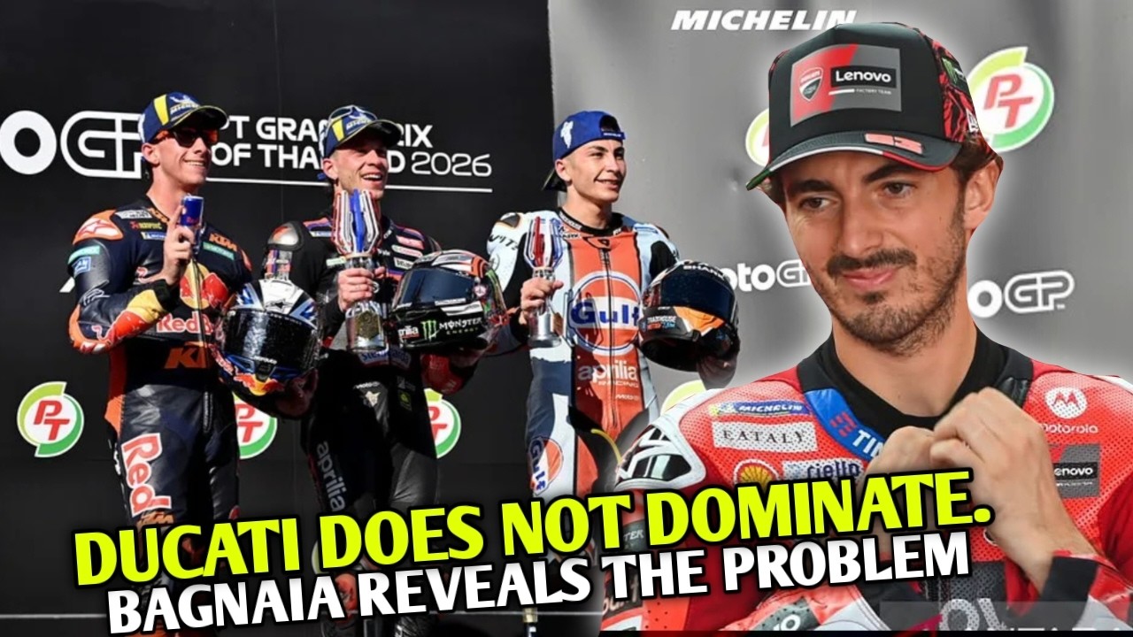 Ducati no longer dominates • Bagnaia reveals his problems • MotoGP news