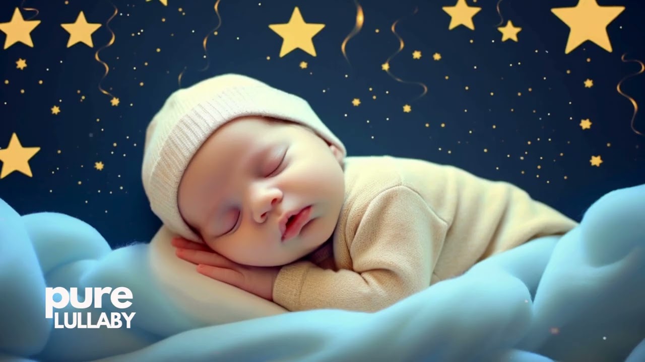 Instant Baby Sleep in 3 Minutes 🌙 Mozart & Brahms Lullaby | Deep Sleep Music