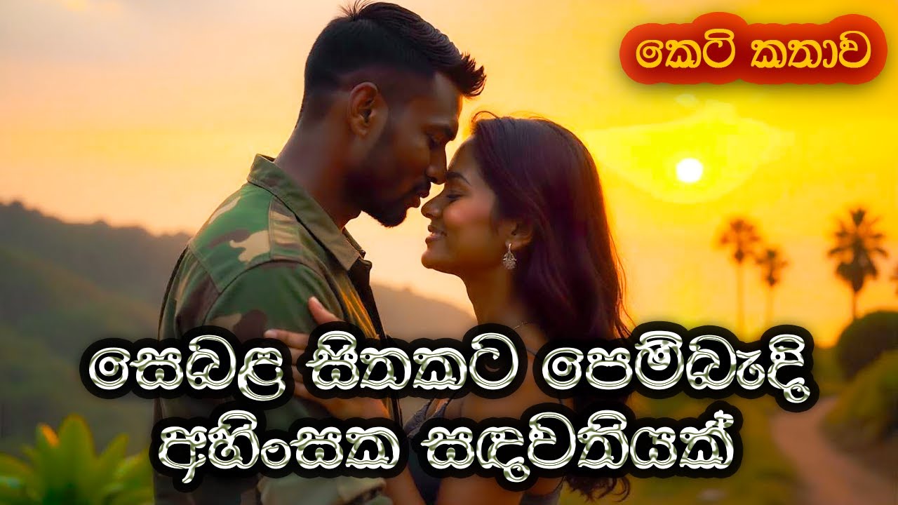 සෙබළ සිතකට පෙම්බැදි අහිංසක සඳවතියක් | සිංහල කෙටි කතාව | Sinhala Short Story | @SandaManThalawa