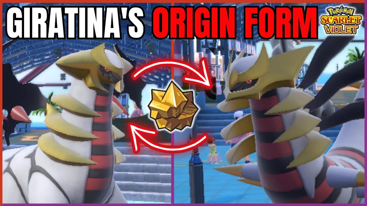 How To Change Giratina's Form in Pokémon Scarlet and Violet