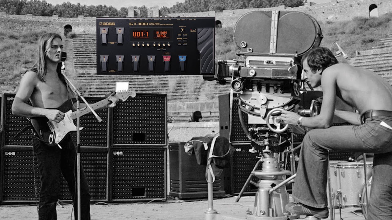 David Gilmour ECHOES -  Boss GT100 Tonematch