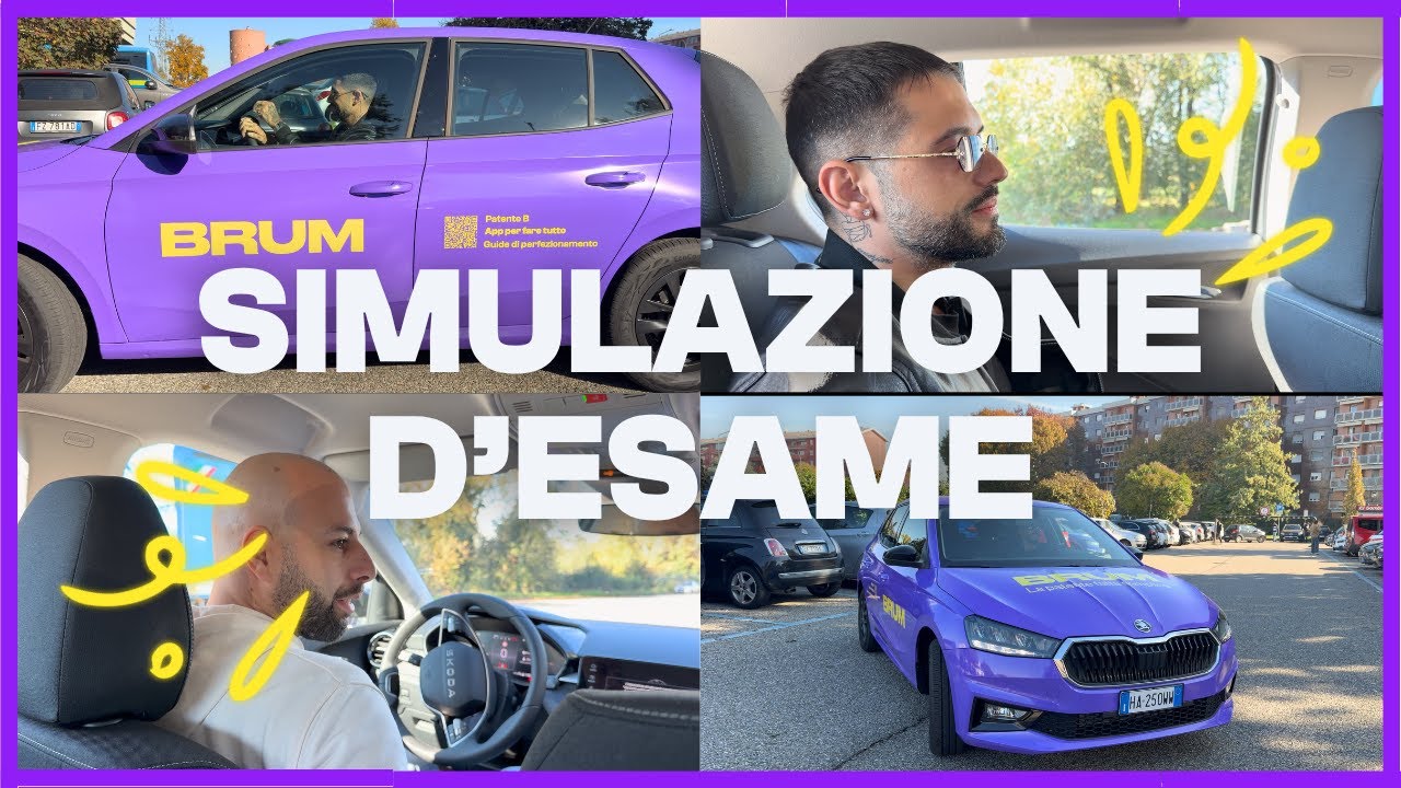 Patente B: simulazione d'esame | Fase 2 con BRUM (Anteprima) A