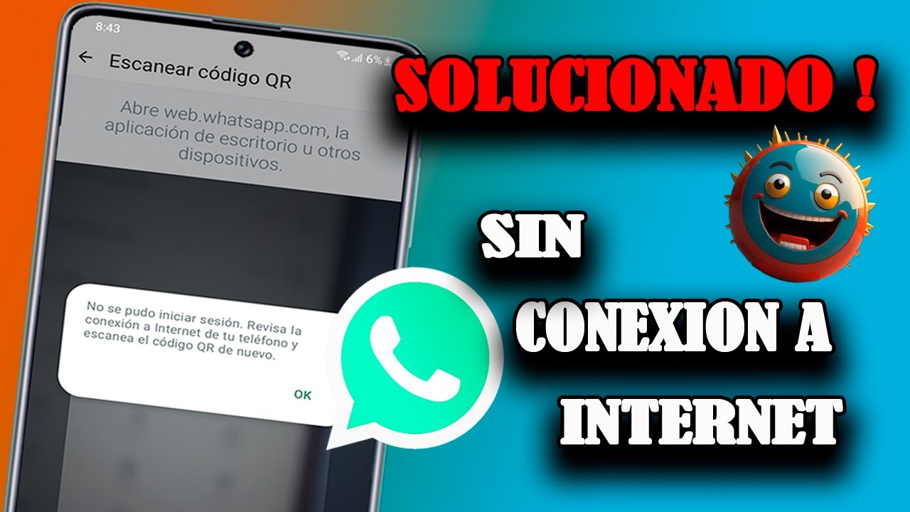 SOLUCIONADO no se Pudo INCIAR SESION Revisa tu CONEXION A INTERNET y Vuelve Escanear el CODIGO QR ✅