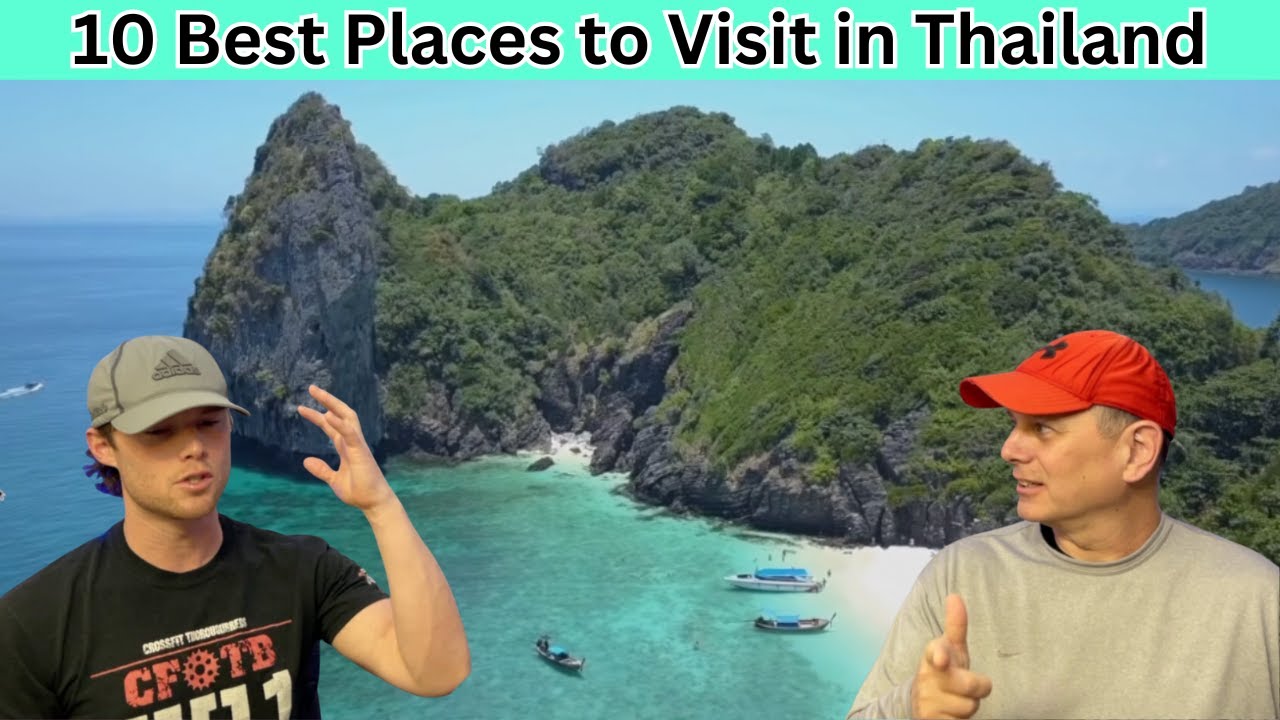 Two AMERICANS REACT to 10 Best Places to Visit in Thailand