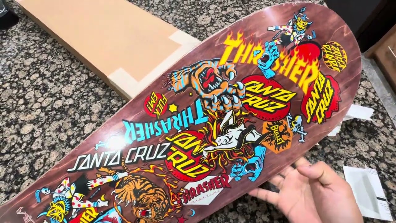 Thrasher Steve Alba Oops Santa Cruz Skateboards