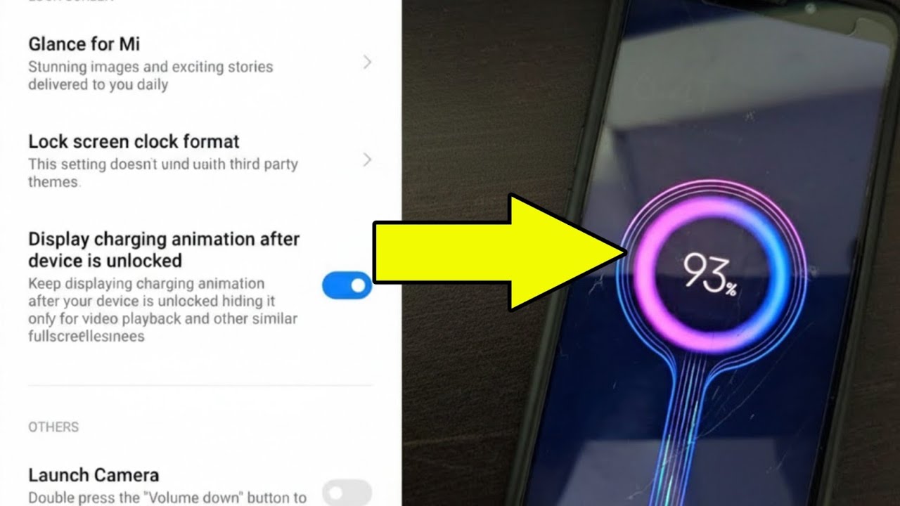 Display Charging Animation After Device Is Unlocked