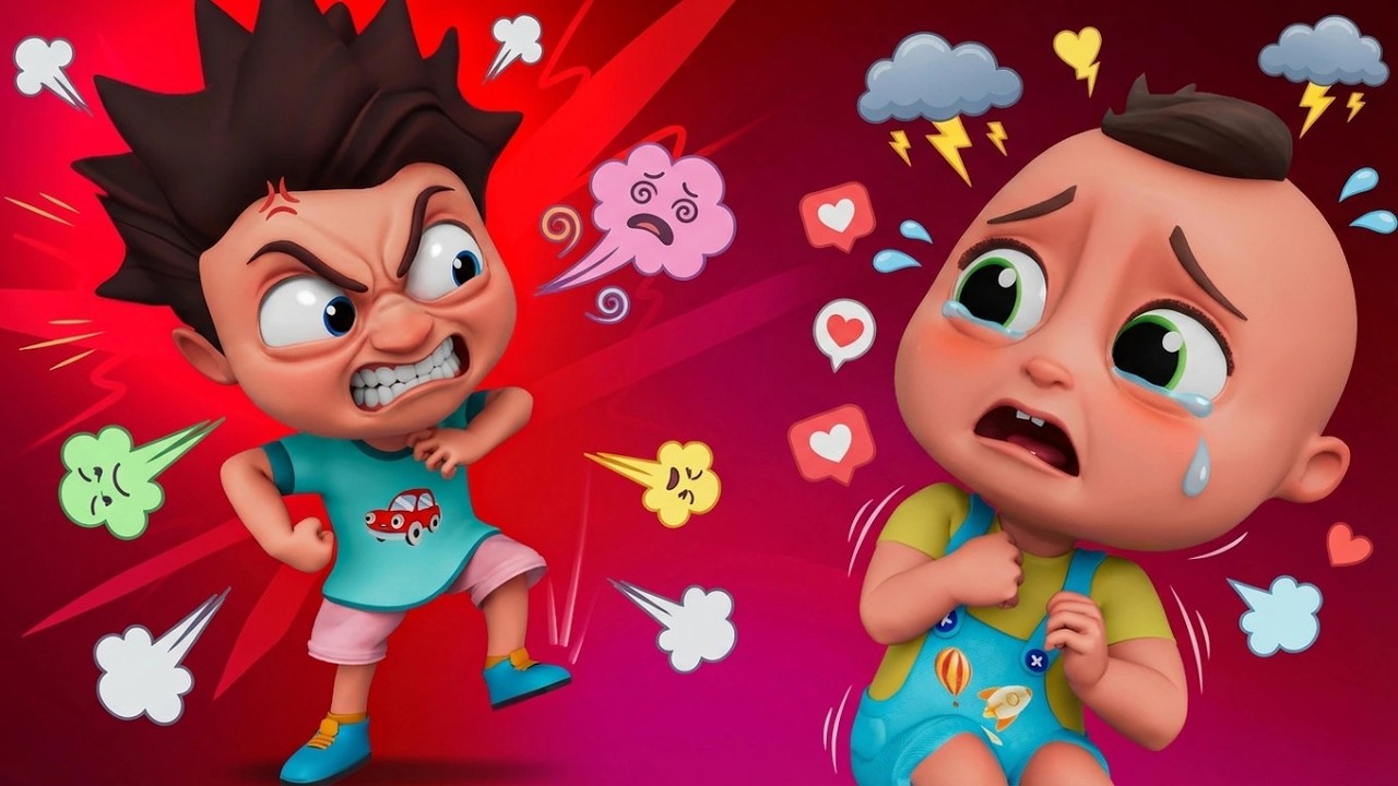 Bài ca giận dữ 😠 Bài hát thiếu nhi giáo dục Việt Nam | Baby Berry