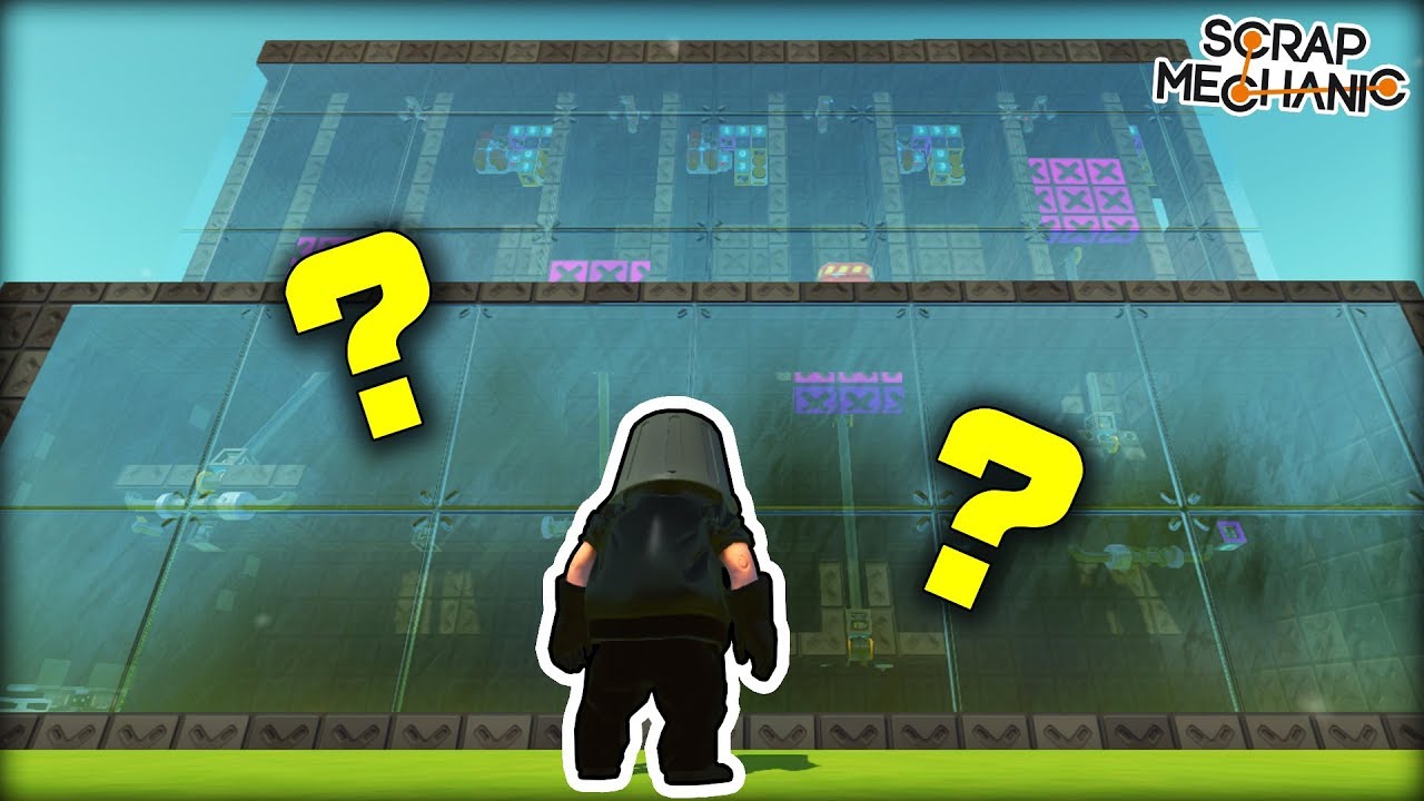 Only the BIGGEST of BRAINS Will Understand These Creations... (Scrap Mechanic Workshop)