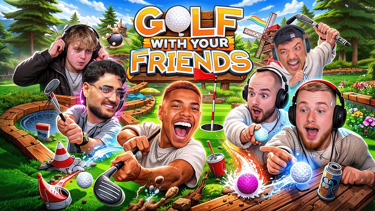 😱WILLY WOODS IST WIEDER MAL AM GOLFEN..!!⛳🏆 MIT MARLI, ELI, KROKO, DANNY & MEHDI