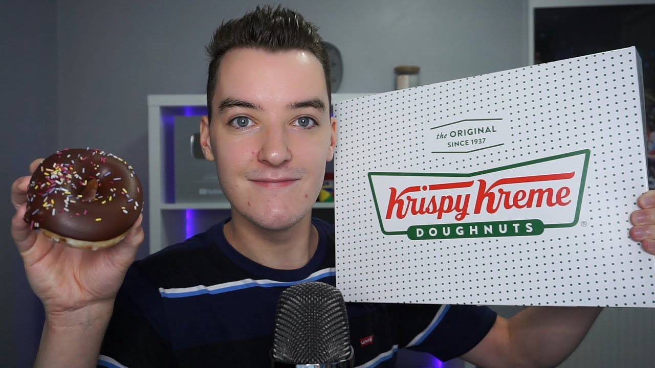 [ASMR] Krispy Kreme Mukbang 🍩