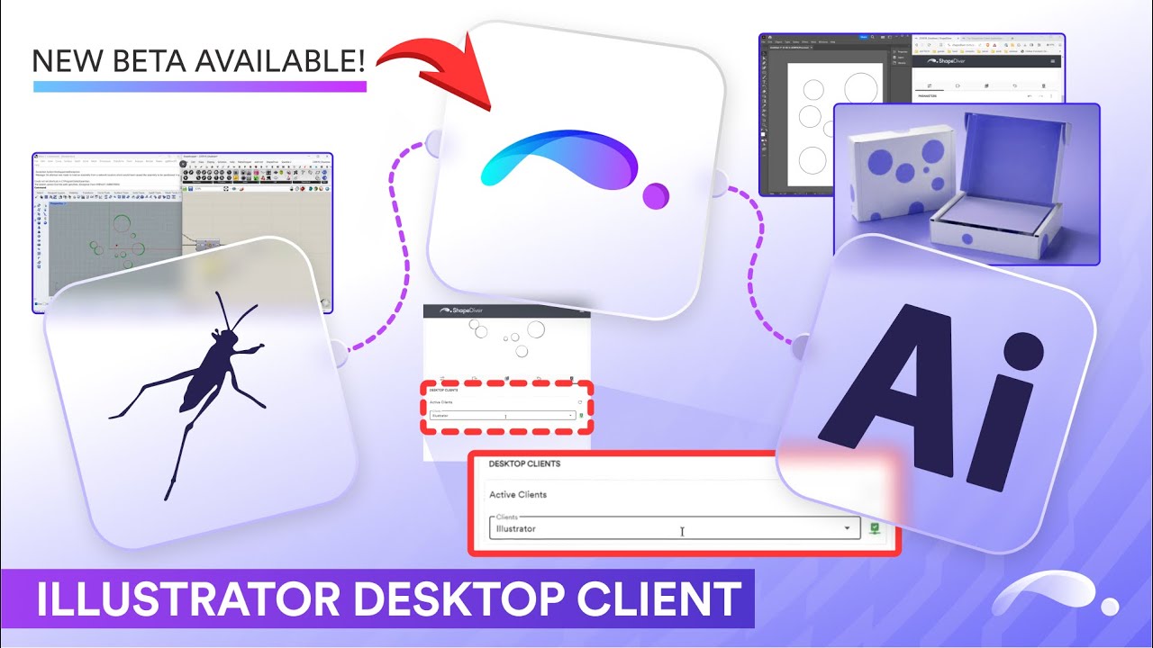 Introducing The ShapeDiver Desktop Client ft. Adobe Illustrator