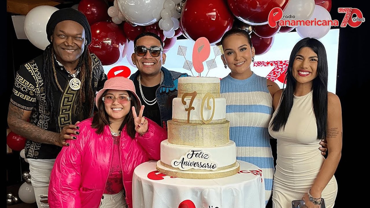 ¡Así CELEBRAMOS nuestros 70 AÑOS! 🎂🎉 | RADIO PANAMERICANA