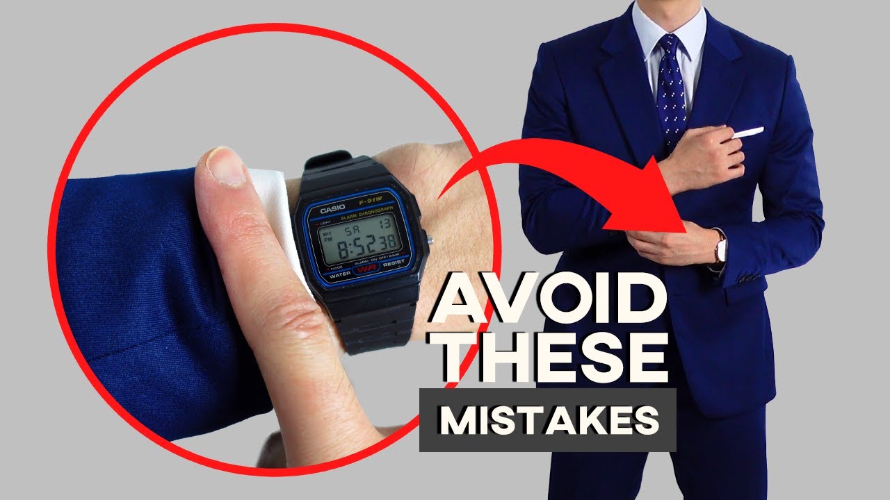 Watch Wearing Mistakes To Avoid | 8 Tips To Look Good Every time You Wear A Watch!