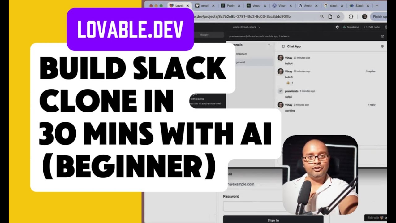 Clone any SaaS using AI in 30 minutes | Lovable | Supabase
