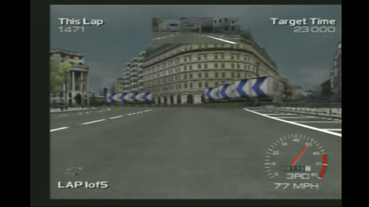 Metropolis Street Racer - Dreamcast - Chapter 5-1 Trafalgar East Hot Lap