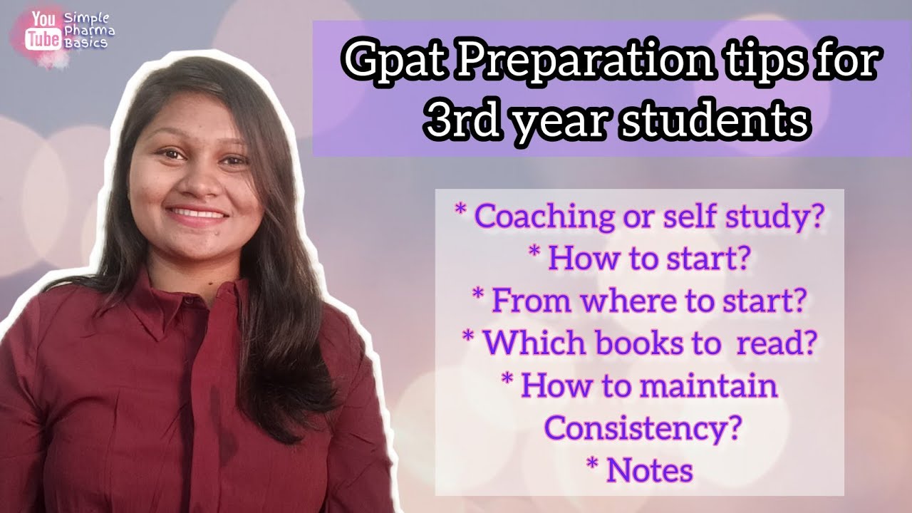 GPAT preparation for 3rd Year Students