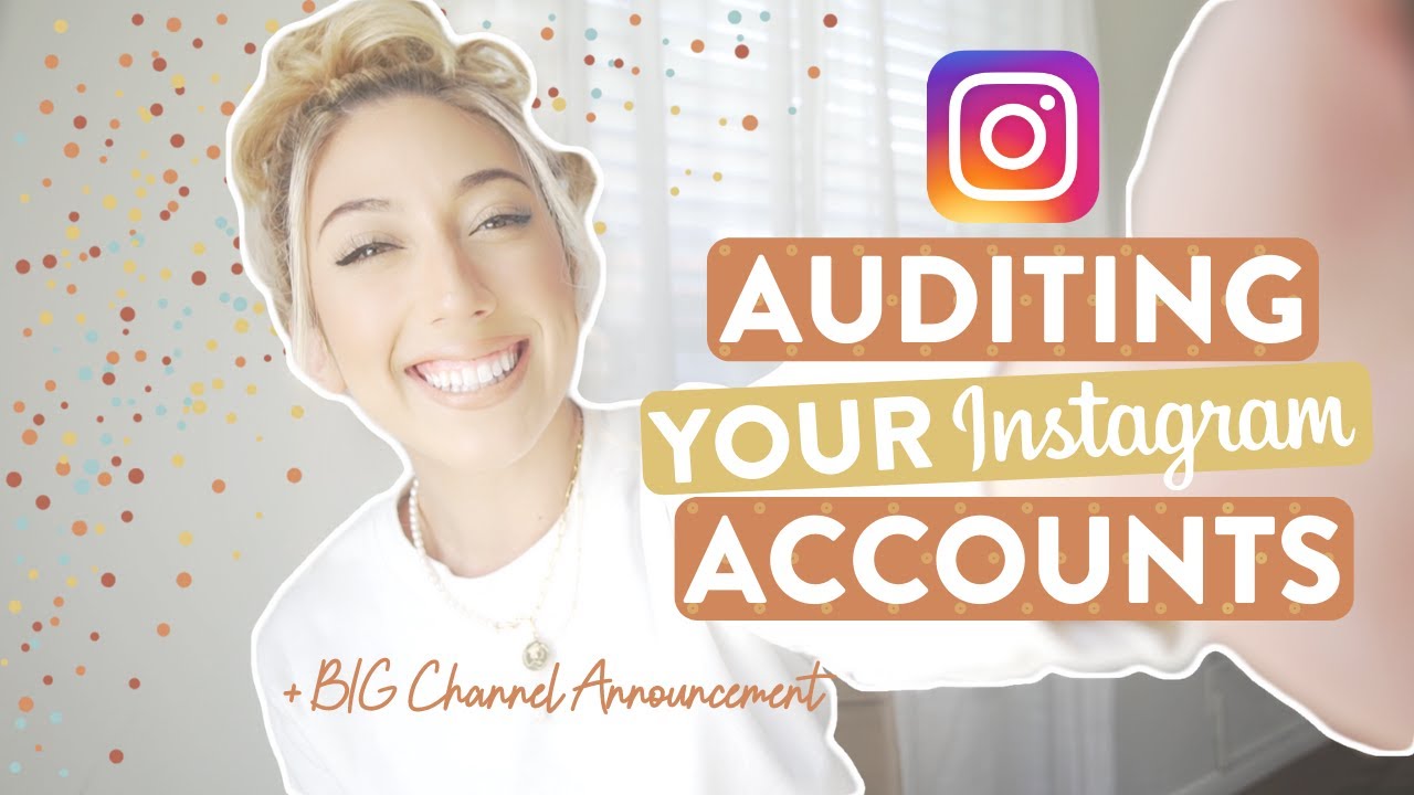 CHANNEL ANNOUNCEMENT | PLUS I'm Auditing Your Instagram Accounts 😏