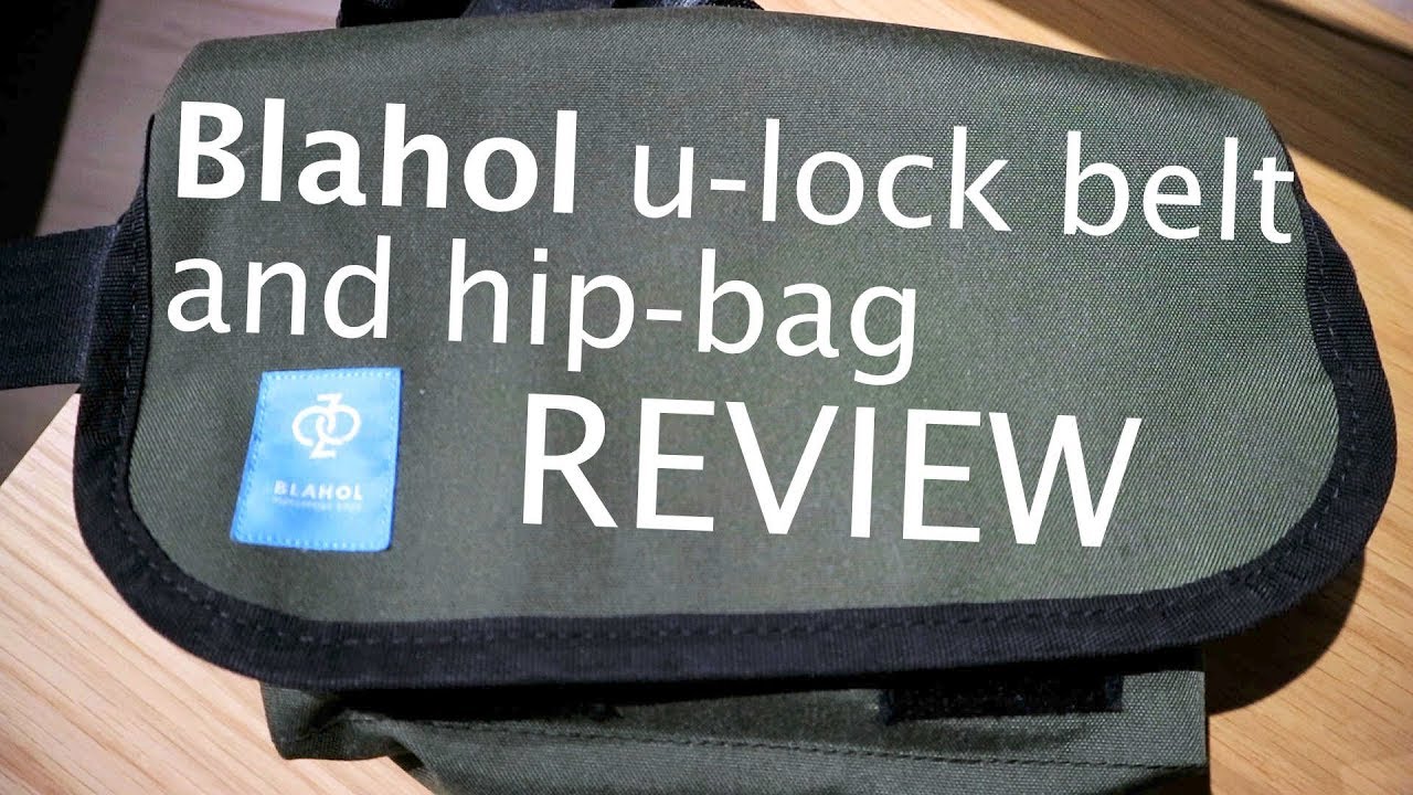 blahol u lock belt and hipbag review