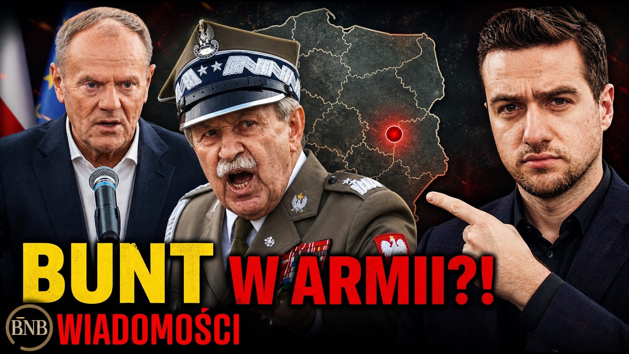 ALARM! BUNT w Dow&oacute;dztwie! Generał UDERZA w Tuska Po Ataku Rakiety
