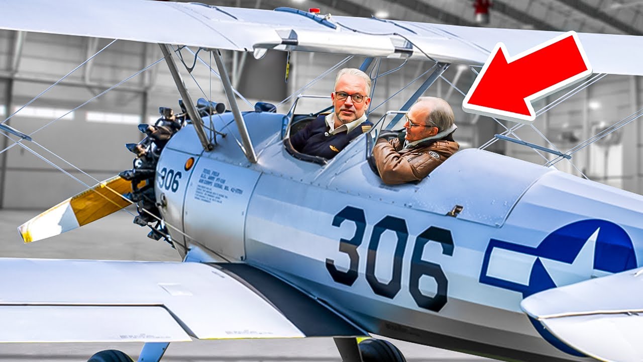 Pilot Walk Around Boeing Stearman