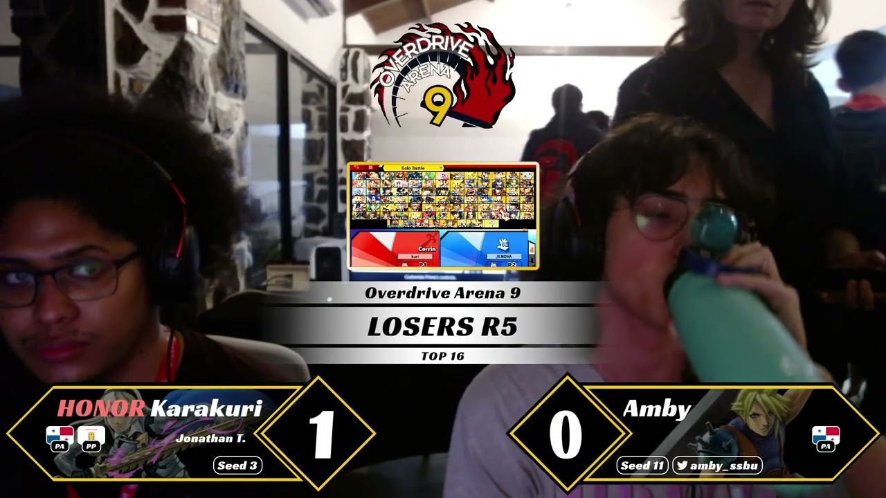 Karakuri vs Amby - Overdrive Arena 9 || SSBU Panamá