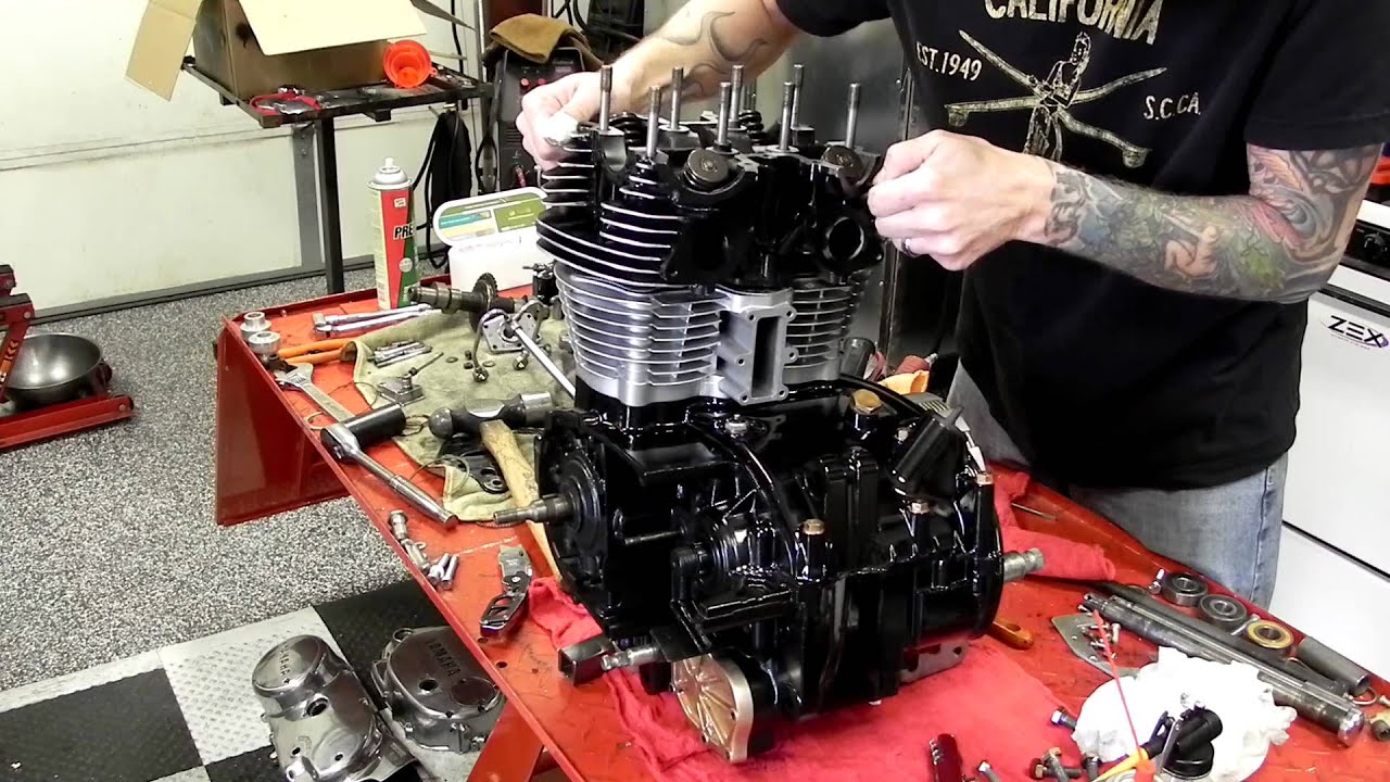 ChappellCustoms 1982 Yamaha XS650 boardtracker motorcycle build STEP #7 part 2