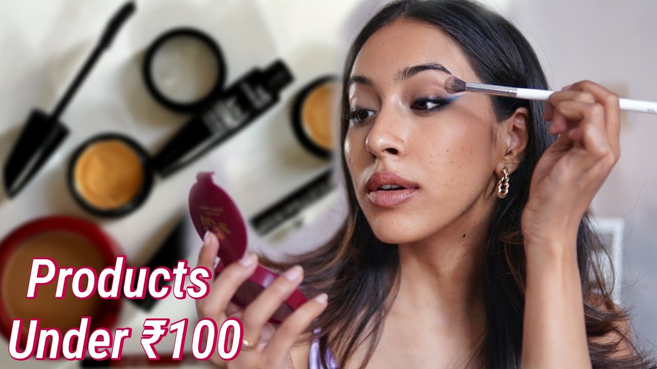 Can I do a Full Face Glam using Products only Under ₹100 ???
