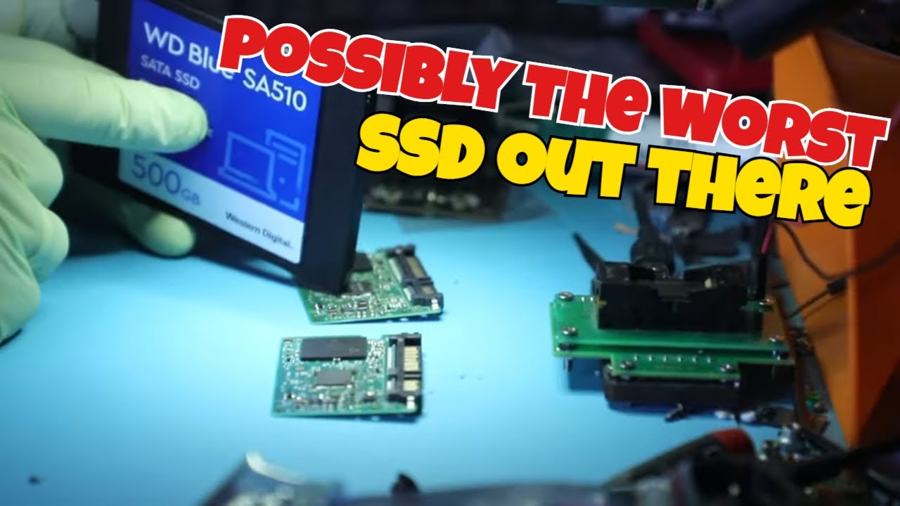 The Worst SSD for Data Recovery – Total Nightmare! WD SA510