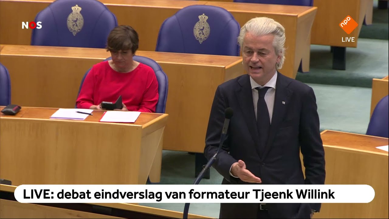 TERUGKIJKEN: Kijk hier het debat in de Kamer over het eindverslag van formateur Tjeenk Willink