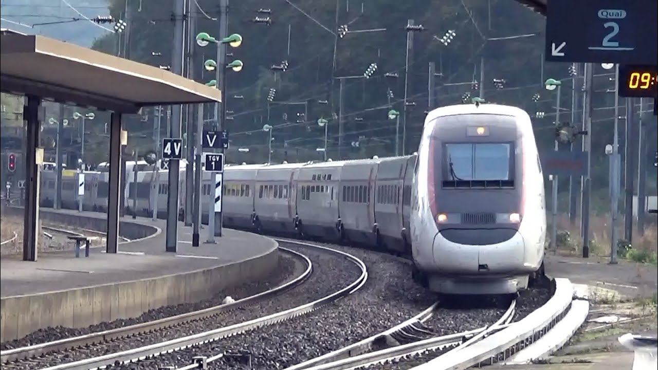 1997_2017_Circulations en gare de Mouchard ( Jura )