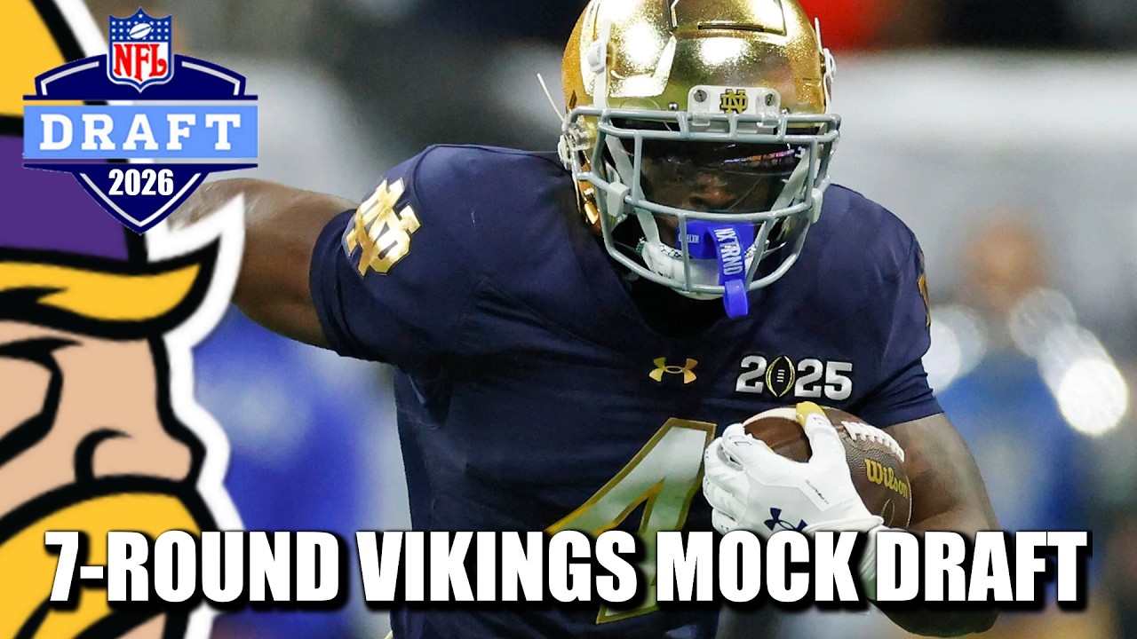 7-Round Vikings Mock Draft: ALL YOU NEED IS LOVE 💜💛