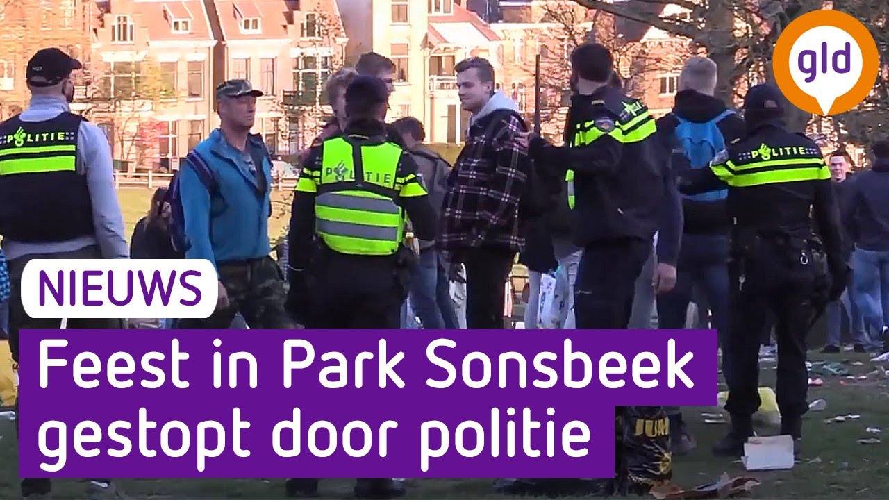 Politie maakt einde aan feest Park Sonsbeek