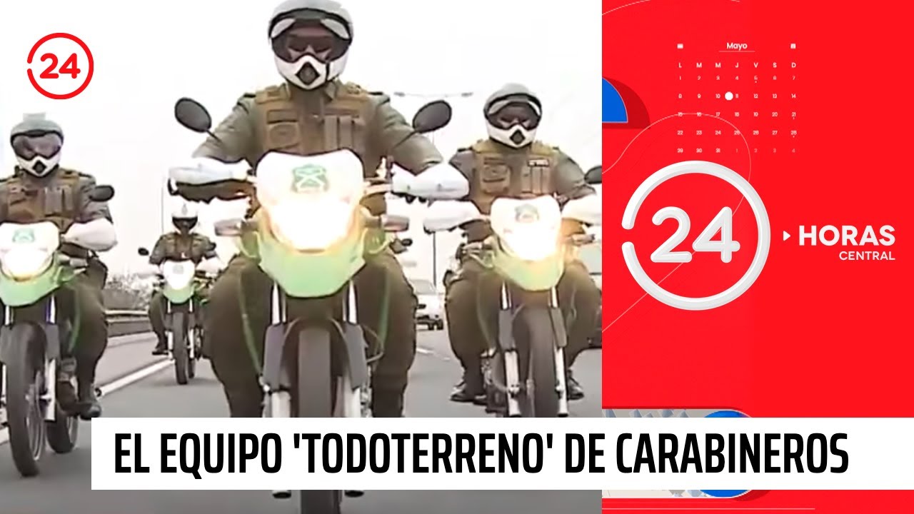El equipo 'Todoterreno' de Carabineros | 24 Horas TVN Chile