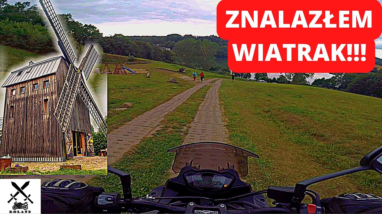 Lecimy na kawę przy wiatraku. Kaszuby na motocyklu.