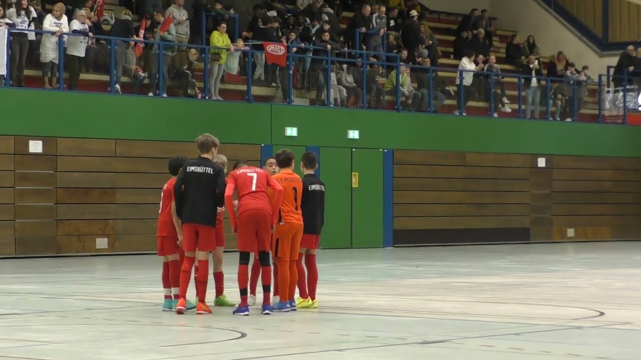Jugendfußball Hamburg (26.2.2023) U 12 - Hamburger Hallenmeisterschaft - ETV  -  Billstedt-Horn
