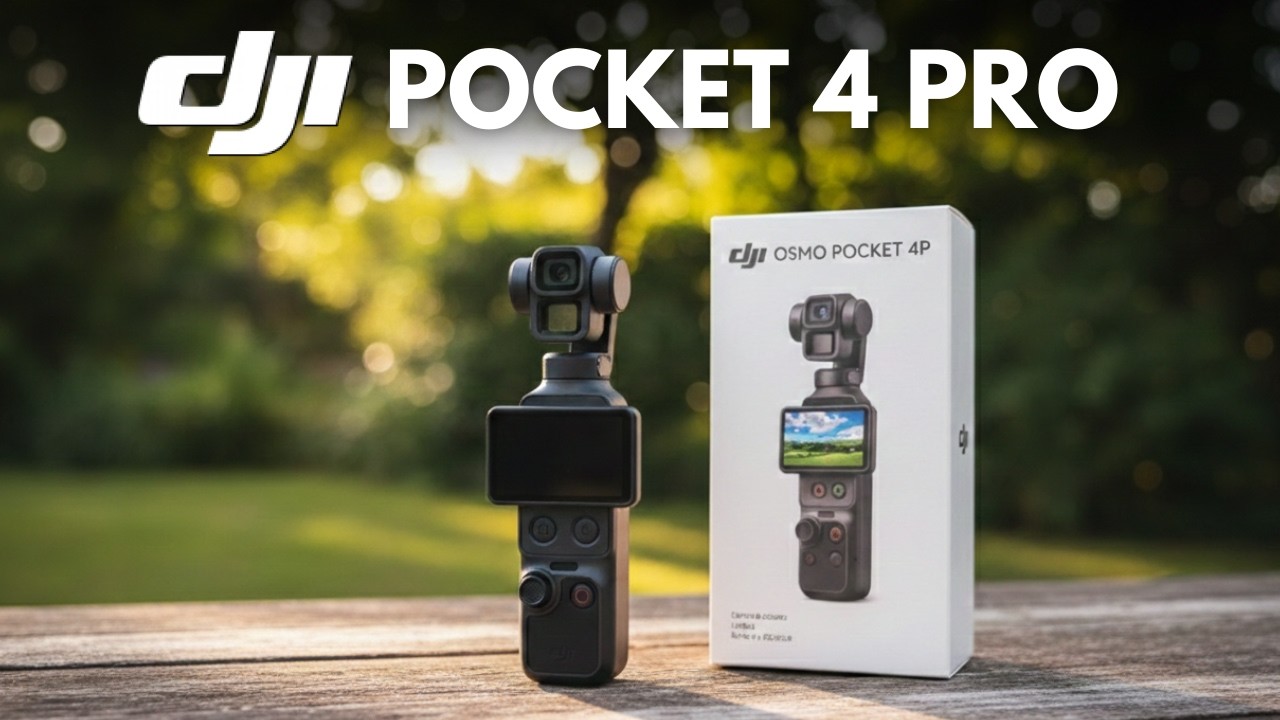 Первые впечатления от DJI Pocket 4: встроенная светодиодная подсветка, технология SuperPhoto и мн...