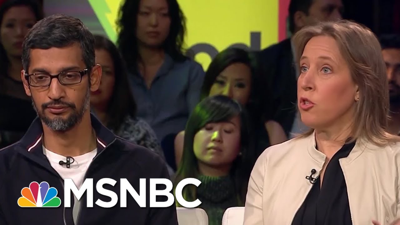 Google CEO Sundar Pichai: 'No Regrets' Firing Diversity Memo Writer James Damore | MSNBC
