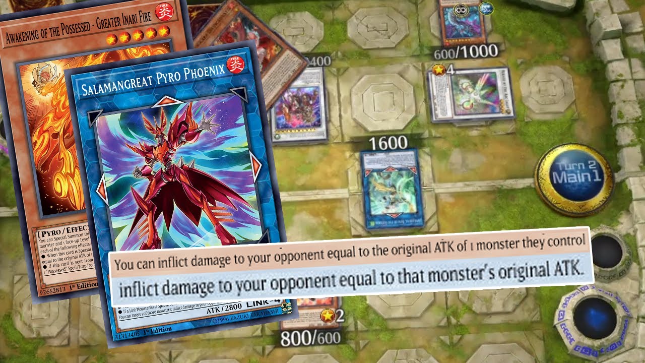 The Real SALAMANGREAT Boss Monster Isnt RAGING PHOENIX? Yugioh Master Duel