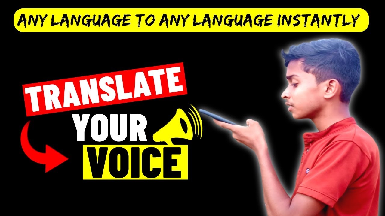 voice translator |any language to any language instantly | how to translate voice | voice translate