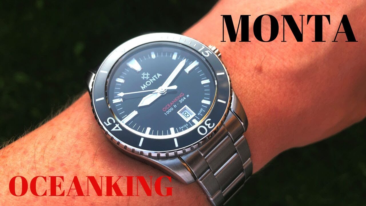 A Top Quality Diver - Monta Oceanking Beats Oris And TAG Heuer