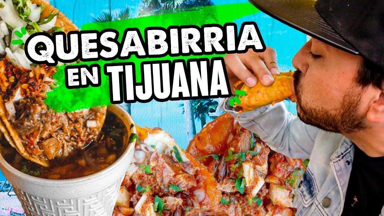 TACOS en TIJUANA, Conocí la QUESABIRRIA con el Tío Rober