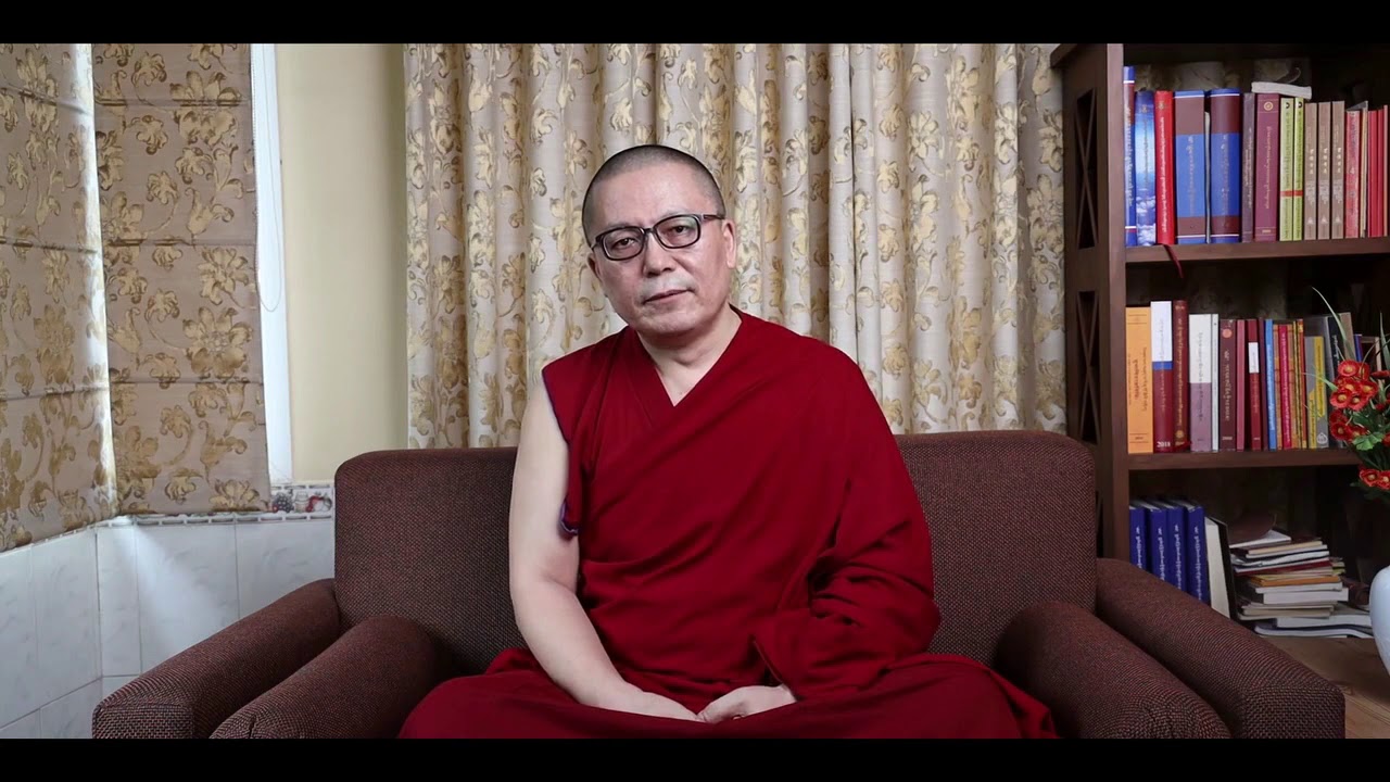 Teaching by HE Thartse Khen Rinpoche (Tibetan with Chinese subtitles)