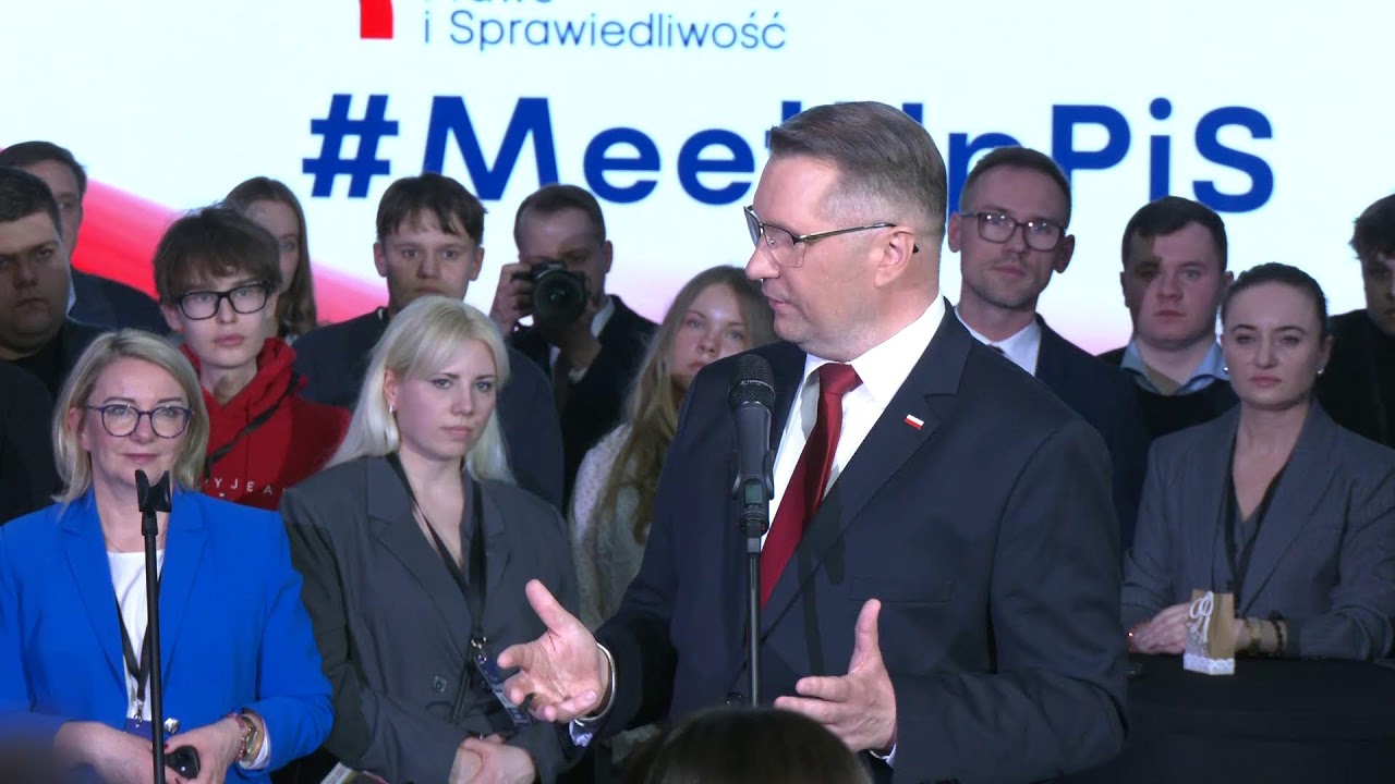 🔴 #MeetUpPiS | Przemysław Czarnek | Wystąpienie Wiceprezesa PiS i kandydata na Premiera RP