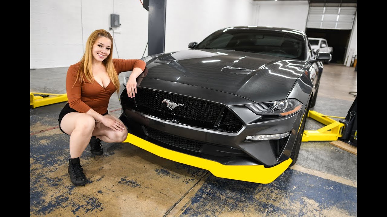 SO IT BEGINS.. MODIFYING THE FORD MUSTANG GT GIVEAWAY CAR! PART 1