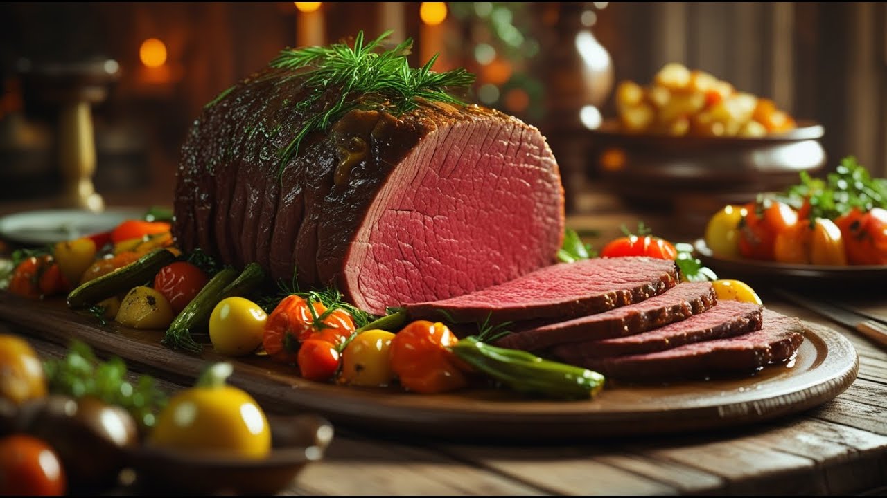 How to make Roast Beef Lebanese Recipe🥩 Rosto 😋 تحضير الروستو على الطريقة اللبنانية