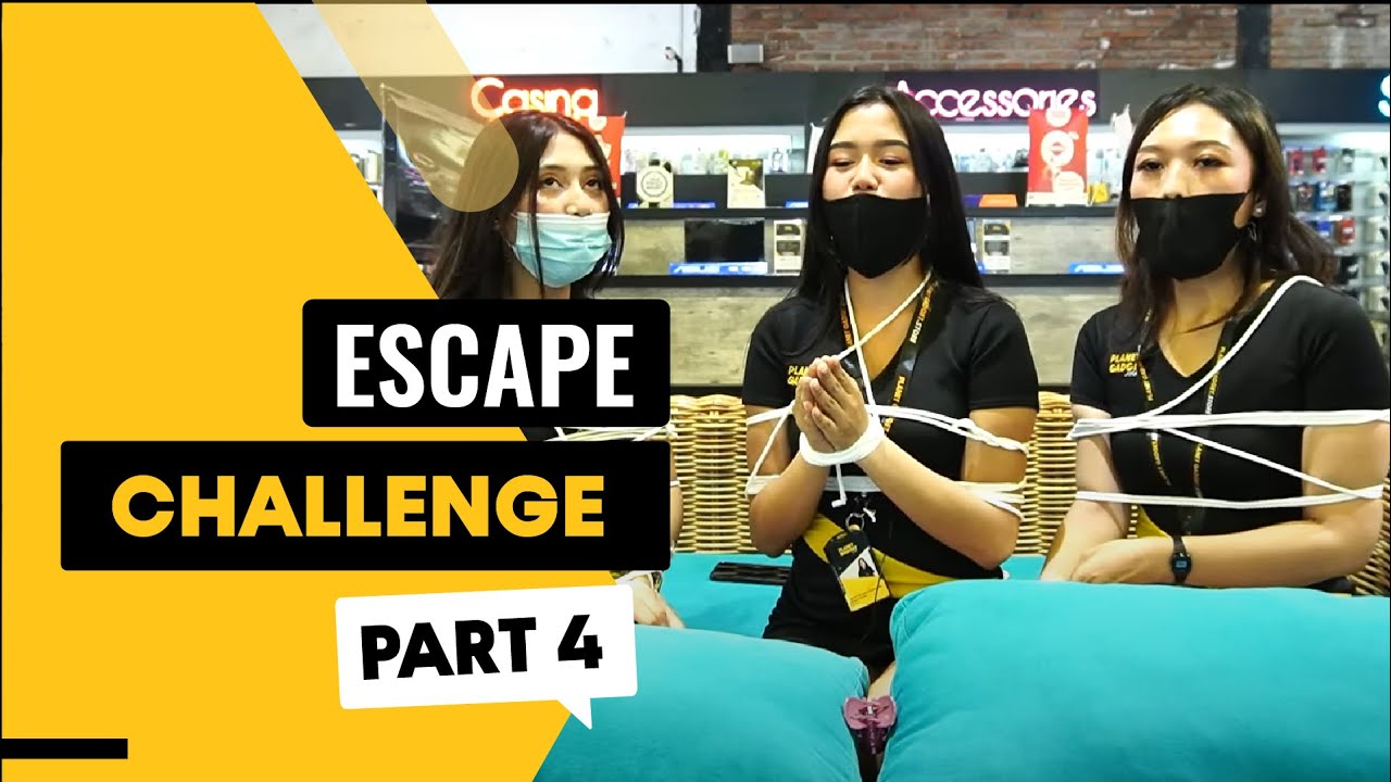 DI IKET TALI PRAMUKA 😱😱😱 | ESCAPE CHALLENGE PART 4