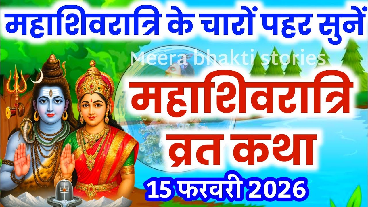Mahashivratri Vrat Katha 2026 | शिवरात्रि की कथा | Shivratri Ki Katha | Shivratri Ki Kahani 2026