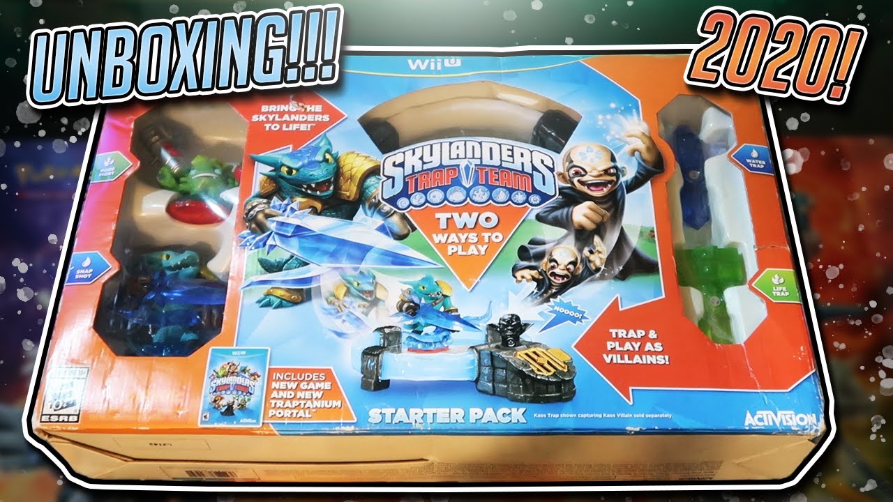 Skylanders Trap Team Starter Pack Unboxing!!! | Mikeinoid